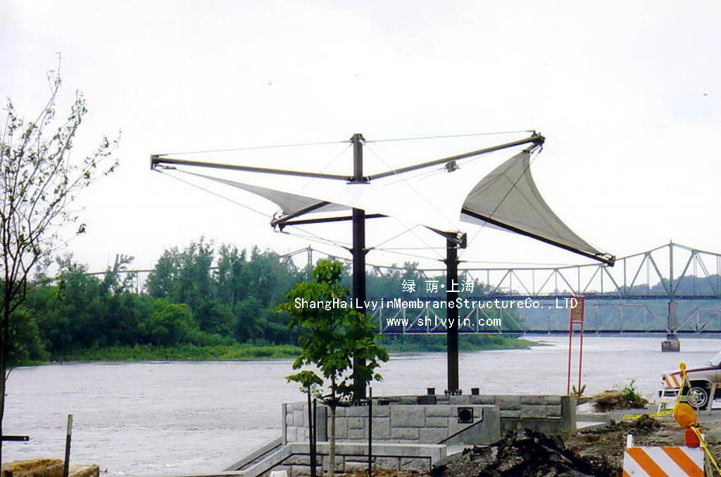 天獅國(guó)際健康產(chǎn)業(yè)園膜結(jié)構(gòu)工程概況